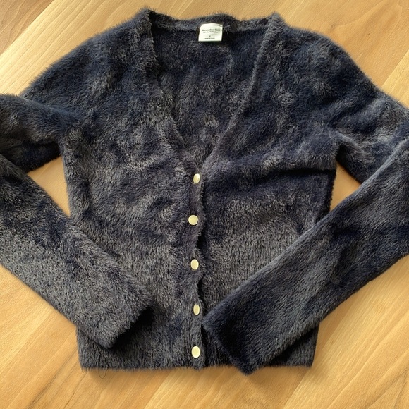 ABERCROMBIE black eye last slim fit cardigan - Picture 2 of 7